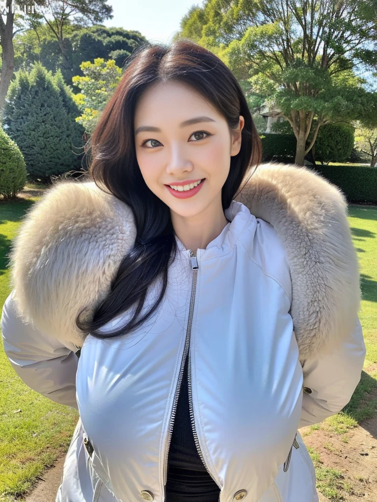 (Commemorative photo of super sexy Korean aunty wearing sexy winter clothes:1.2)(grin,Smile)(Beautiful Sweat:1.1)(16K, RAW Photos, Highest quality, masterpiece: 1.2),(Beautiful curly black hair:1.2) Super detailed, Super Resolution, (Genuine, Genuine photos: 1.37), Portraiture, High-resolution RAW color photos, Professional photos, Very detailed, 8k wallpaper, Very detailed CG Unity 8k wallpaper, Very detailed beautiful girls, Very detailed faces, ((whole body)), beautiful woman, Huge breasts,(huge boobs:1.1) (Big Boobs:1.1), Beautiful Wife (Sexy winter jackets),, (Actress-level beauty)(Beautiful aunt:1.1)(Sandy Beach)(46-year-old female president:1.2)(Frills:1.1)(40years old)Winter outfit