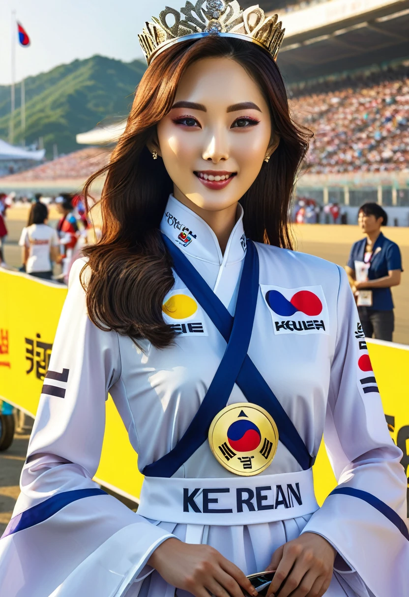 korean race queen