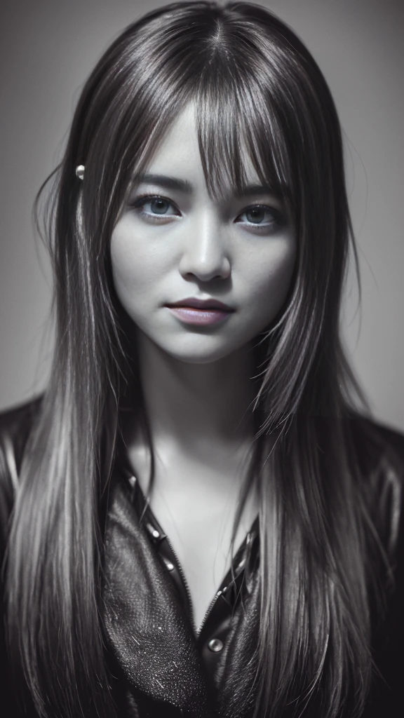 Analog Style, Model shooting style, RAW Photos ((Portraiture:1.8)) of (若い女of子:1.5), ((colorful photo:1.5)), (Long Hair, 多colorof髪:1.7), ((Cute face: 1.7, Perfect Face:1.3)), View your viewers, (光沢ofあるボディ:1.5, Pale skin:1.5), Highest quality, amazing (Lee Jeffries and Quentin Tarantino, Sony a7, 50mm, pores:1.5, color, Ultra-detailed:1.5, Film Grain:1.4, Surreal: 1.5), Ultra-realistic realistic texture, masterpiece, Unreal Engine 5, Highly detailed CG Unity 8k wallpaper, Realistic eyes, 超High resolution, High resolution, Digital SLR, Highly detailed photos, (光と影ofエクスタシー, Deep Shadow), (Winner of the Pulitzer Prize and Taylor Wessing Prize for Photography)、Blonde Hair、Monochrome