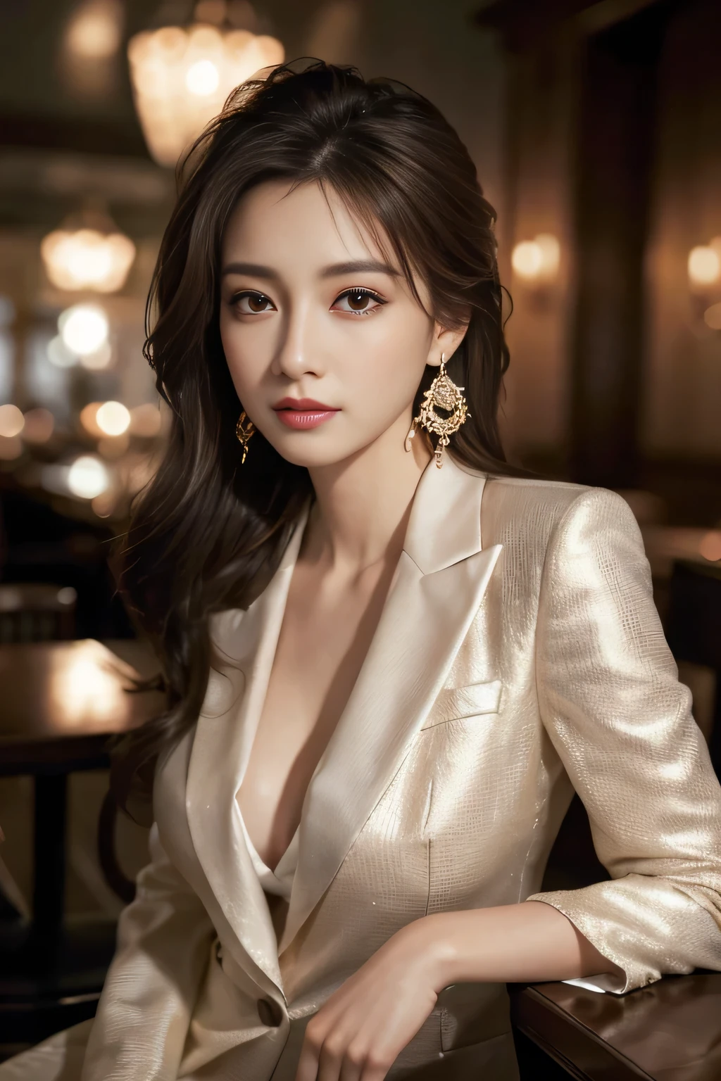 1 girl in、Beautiful retro horoscope(realism、high resolution:1.4)、((beautiful eyes))、stare at the audience、a smile、finger、full body Esbian,Esbian(8k, original photography、top quality、Masterpiece:1.2)、(actual、realism) :1.37)、(sharp focus:1.2)、professional writing、photon mapping、radio city、Don't be too revealing、piece、Physically based rendering、(White skin:1.2)、(:1.2)、audience'the opinion of、(Zhongfa:1.5)、abortion、purple eyes、(silver hair:1.1)、Bangs、(simple background:1.4)、alone、full body Esbian、actual、(Masterpiece:1.4)、(top quality:1.4)、(shiny skin)、fashion girl、cosmetic、a smile(skinny、healed、full of shyness:1.3)、(Necromancer:1.1)、medium bust