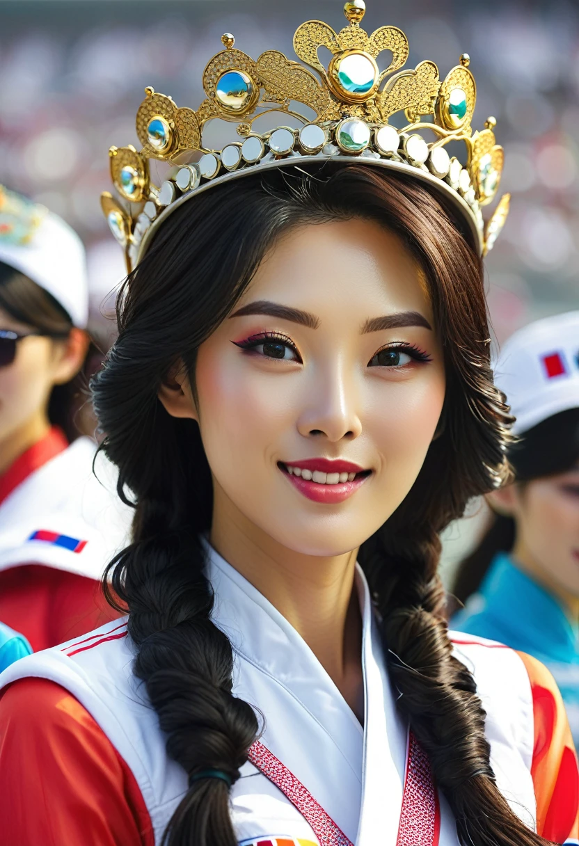 korean race queen