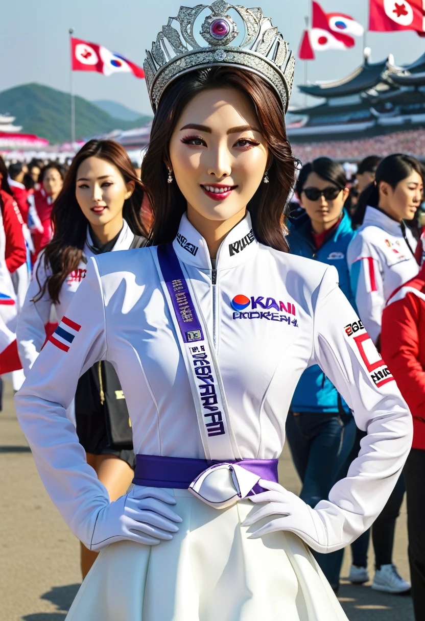 korean race queen