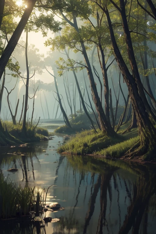 Sleepy swamp