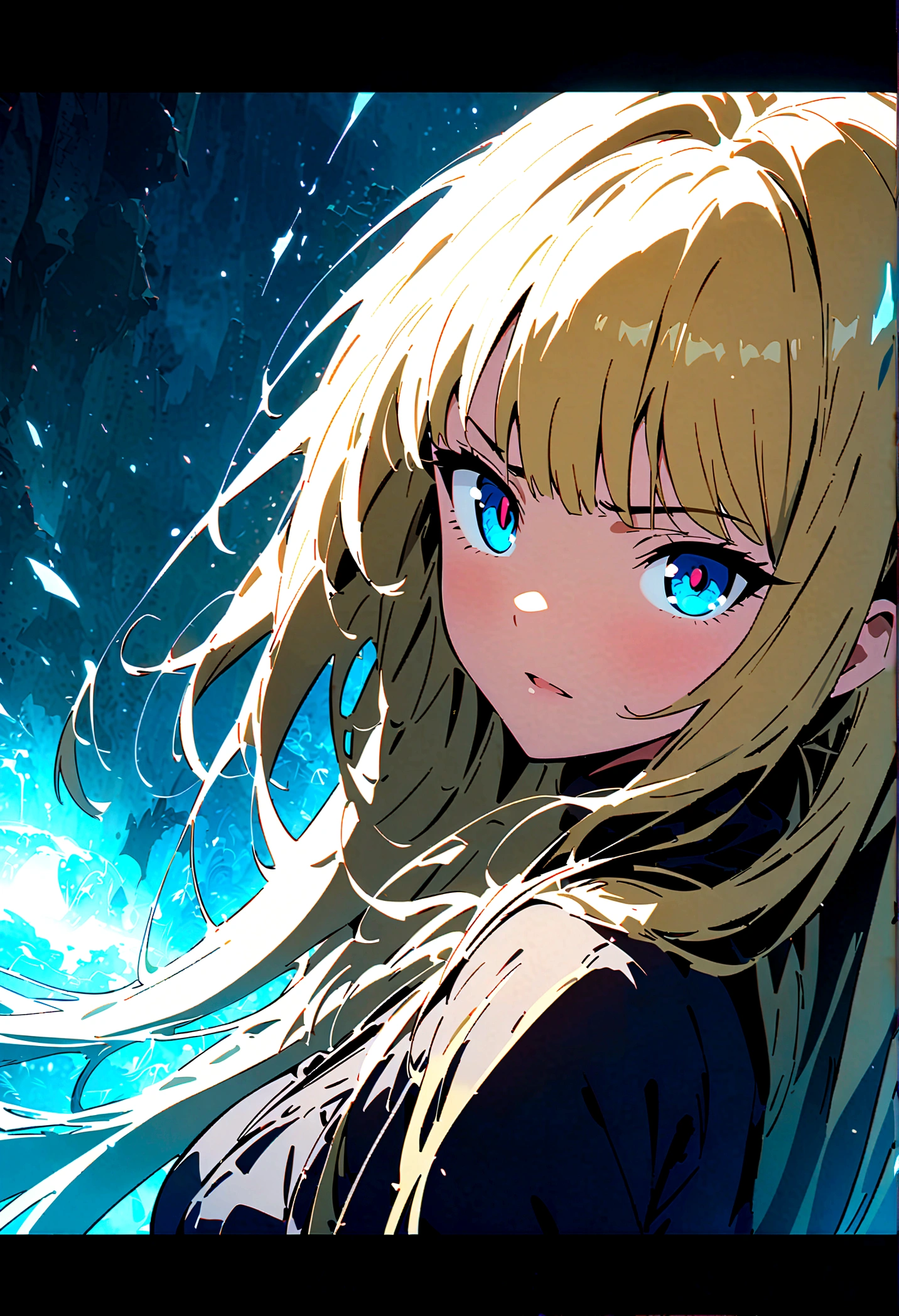 , girl in black japanese , badass anime 8k, anime art wallpaper 4k, anime art wallpaper 4k, fantasy anime artwork 2.5 d cgi, art wallpaper 8k anime, digital detailed anime art, beautiful fantasy anime, epic anime artwork, 4k anime wallpaper, detailed anime artwork, sexy, sexy, woman, anime style, best quality, extremely detailed, best shadows), (detailed background, dark fantasy), (beautiful detailed faces), high contrast, (best lighting, extremely delicate and beautiful), ((cinematic lighting)), colorful, super detailed, dramatic lighting, intricate details, (1 girl, solo, sharp face, . Blonde, super long hair , thin bangs, long eyelashes, dynamic angle), blood splatter, black light swirling around character, depth of field, black light particles, (broken glasagic circle
SHADOW
