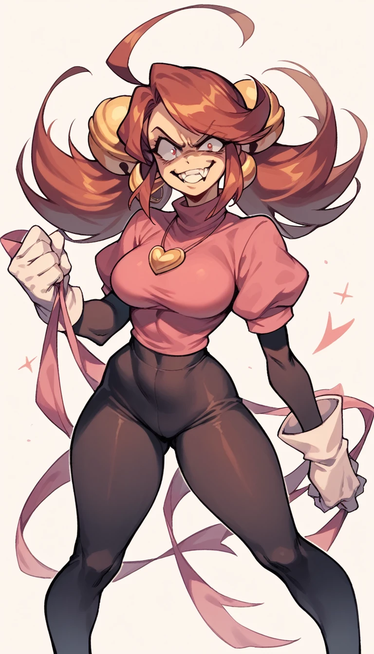 Mad Mew Mew | Undertale Very Very Big tits boobs 20x bigger than her  out black leggings