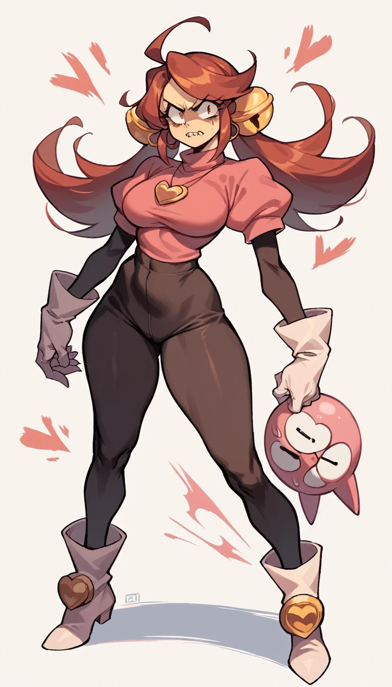 Mad Mew Mew | Undertale Very Very Big tits boobs 20x bigger than her  out black leggings