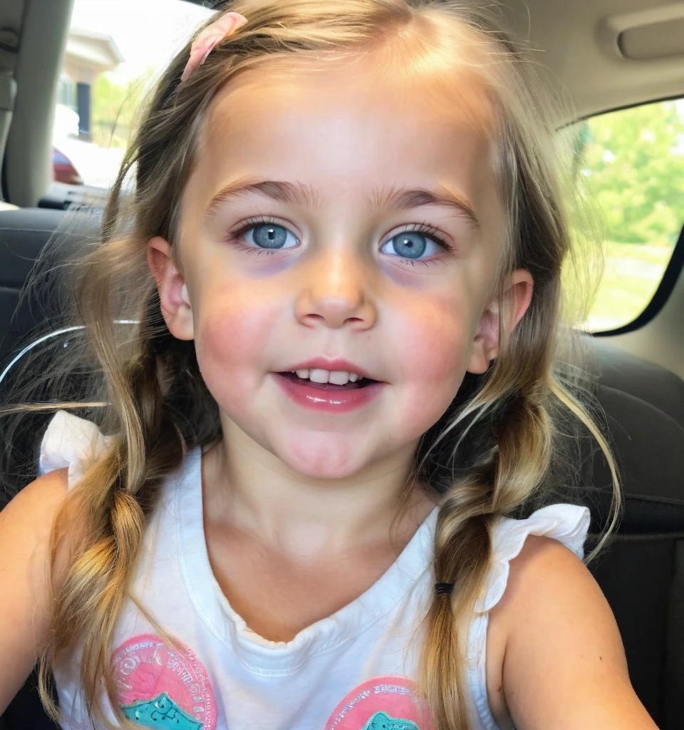 5 year old white girl