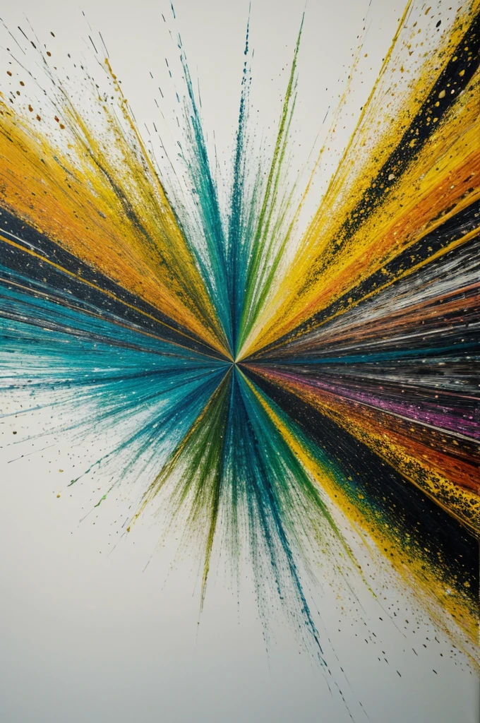 Abstract work of art that is inspired by nature