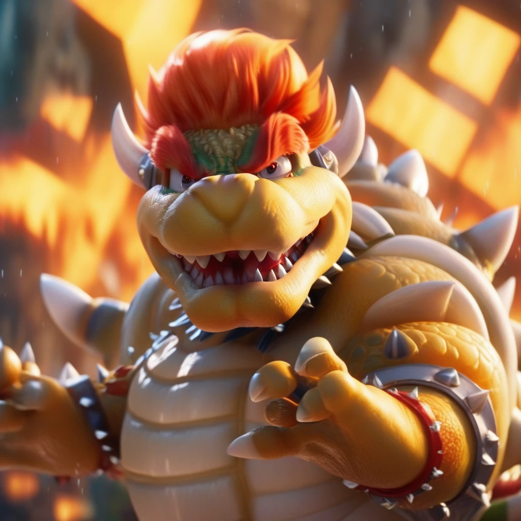 cinematic photo bowser, fantasy world  . 35mm photograph, film, bokeh, professional, 4k, highly detailed  