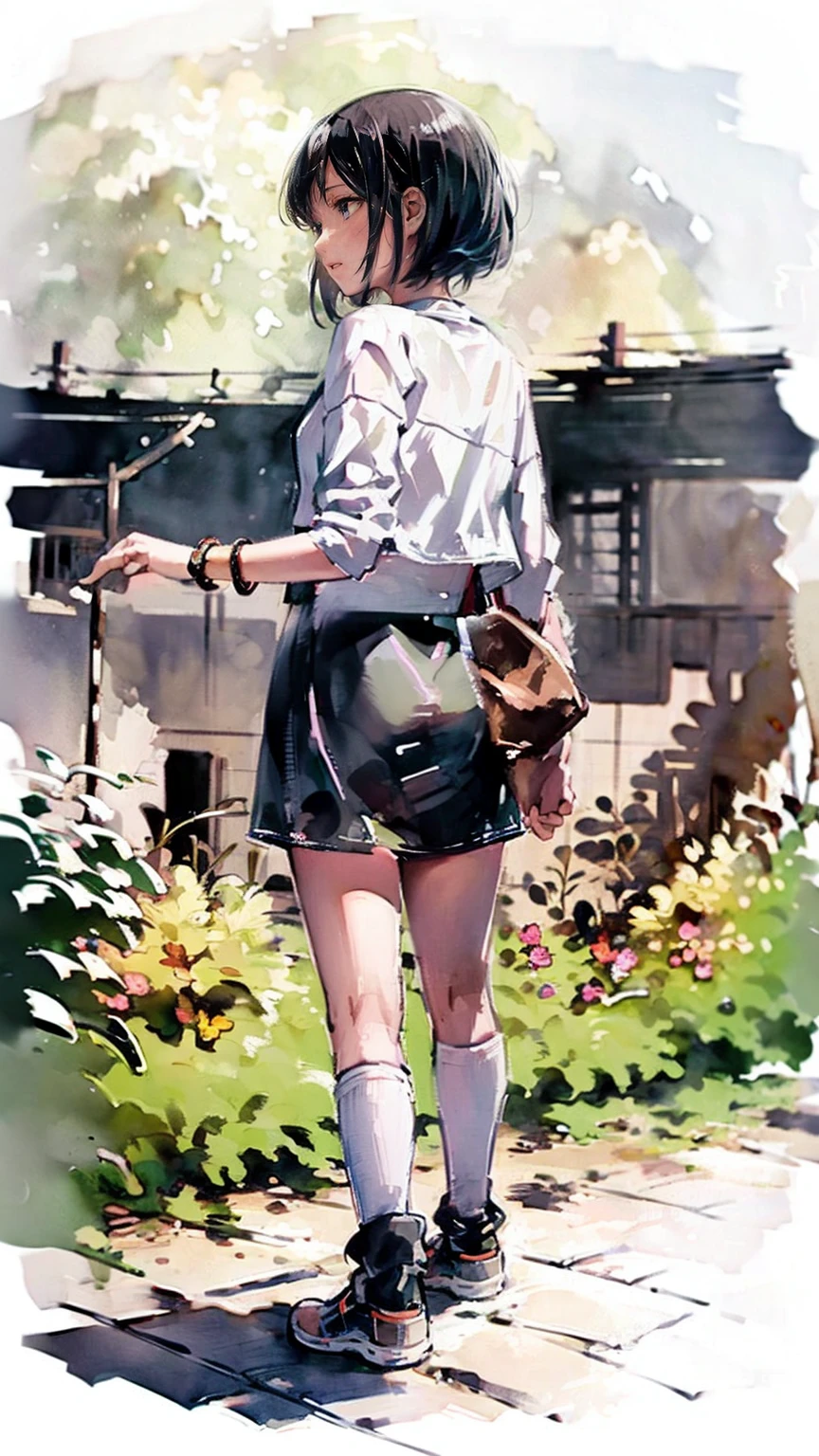 Create a cartoon-style illustration inspired by these lyrics. The scene symbolizes the wounds of the past and the hope for the future. In the foreground is a young woman who continues to move forward in the face of challenges. She looks determined, courageous and hopeful.
The young woman has short black hair and a scarred body. She is dressed in dark shades and holds a red flame in her hand, symbolizing her burning passion. Her eyes are focused on the future and show a strong will.
In the background is the difficult path she has taken. There are various obstacles in his path, and scars from the past are visible. However, there is a glimmer of hope shining ahead of her, and countless stars twinkle in the night sky.
The sky is filled with dark clouds, but the light that shines through them illuminates his path. Behind her, a shadow is depicted as a symbol of loneliness and despair, but the shadow is cut by his determination.
The overall mood should convey the strength to overcome the pain of the past and move forward with hope for the future. The illustration symbolizes the determination to overcome any difficulties and move forward into the future.
Translated with DeepL.com (free version)