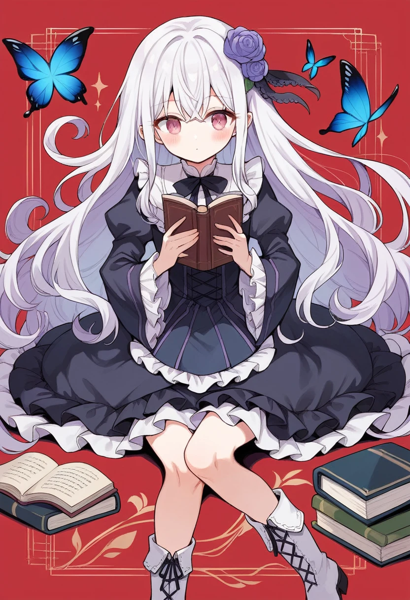 Shady theme，（Blood on the flowers：1.33）,[thorns：flowers of various colors：0.4]，
（身体上盛开flowers of various colors：1.3）
（Thorns entangled body：1.3，Blooming colorful flowers：1.3），（Limbs pulled by thorns：1.366），
1 girl，solo，（Nun&#39;s Clothes：1.3），white hair，（The chest is moderate+Perfect body：1.3），
（Blood on the legs：1.1），
（sad+tears）：1.3），
（detail light），（extremely delicate and beautiful），Volumetric light，best shade，film lighting，flash，depth of field，dynamic poses，[nsfw:0.88]，Oily skin，Idol，thorns
（（White flowers、Green Flower、Orange Blossom、Purple Flower、blueflower）：1.366）
[（sfw）：：1]，[Delicate fingers and hands：0.55]：：0.85]，
Full body image，Dynamic perspective，