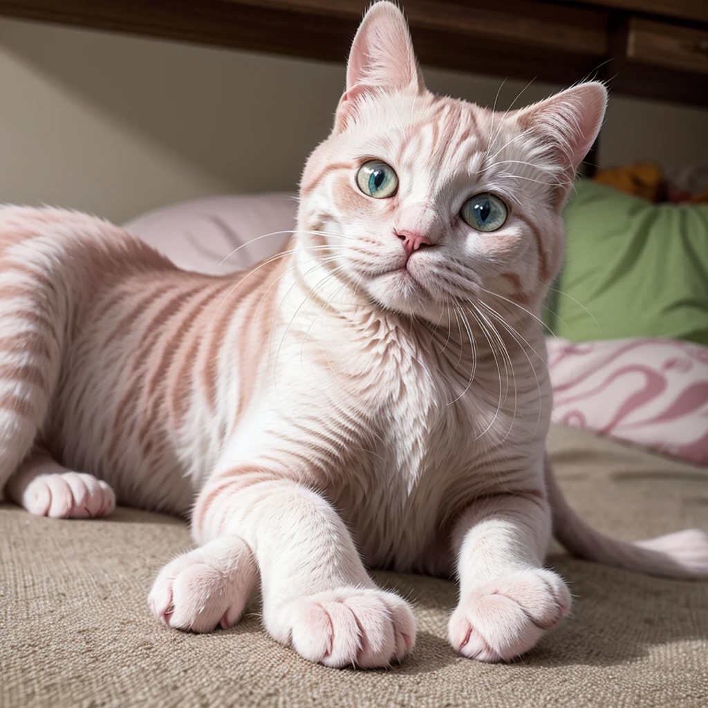 pink cat
