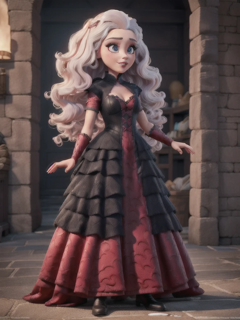 Targaryen, drag queen, dress, dragon, beauty hair, fashion dress, Meleys, Black and red