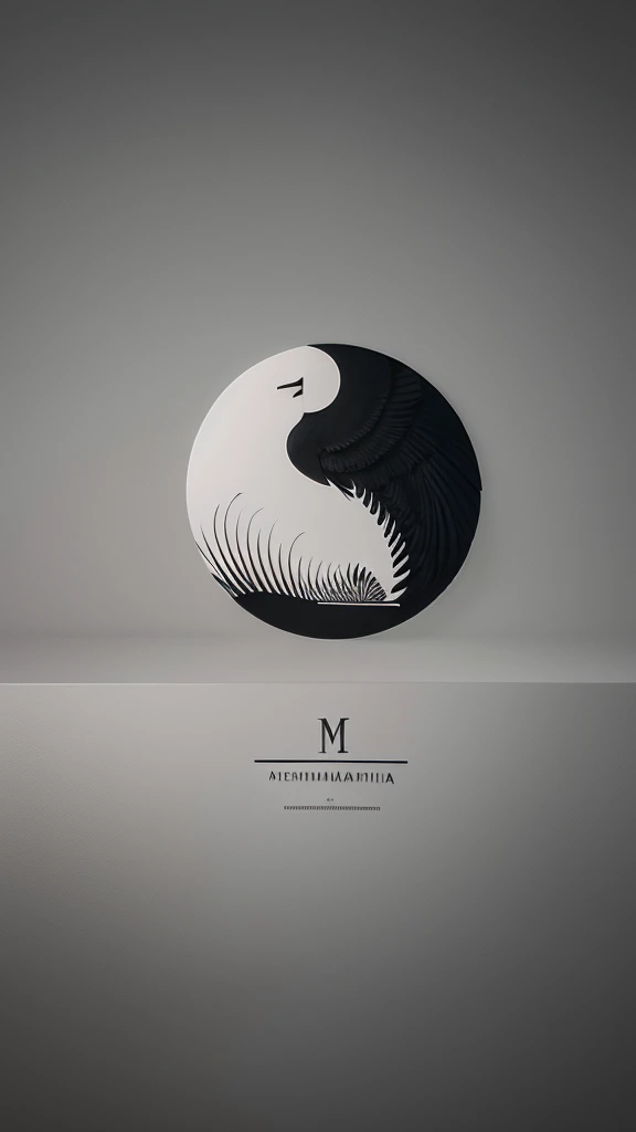 A minimal, modern, simple, cinematic logo design for the brand “Penamemoria". Create a modern, minimalistic, high-quality, masterpiece, fantastic, poetic feather that ssymbolizes dreams and stories.