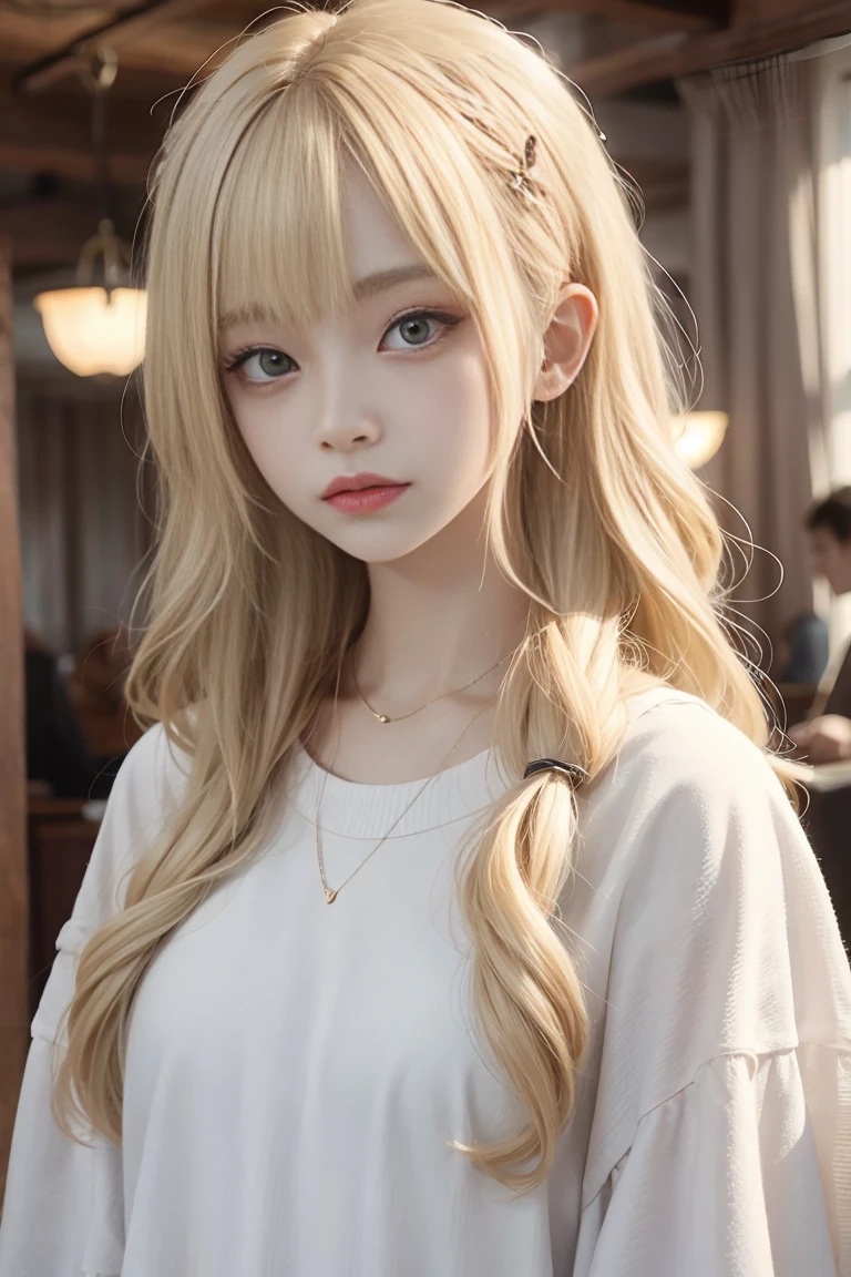 Girl,blonde hair