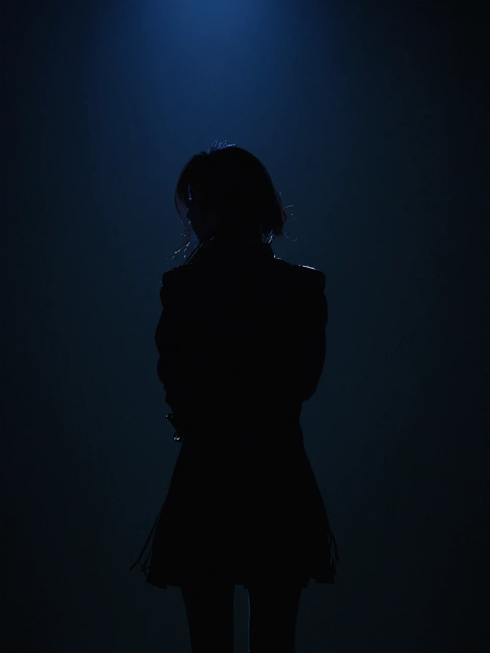 dark部屋に佇む5人の女性, unlimited, Generic KPOP, silhouette, , unlimited, Backlight, dark、Spotlight