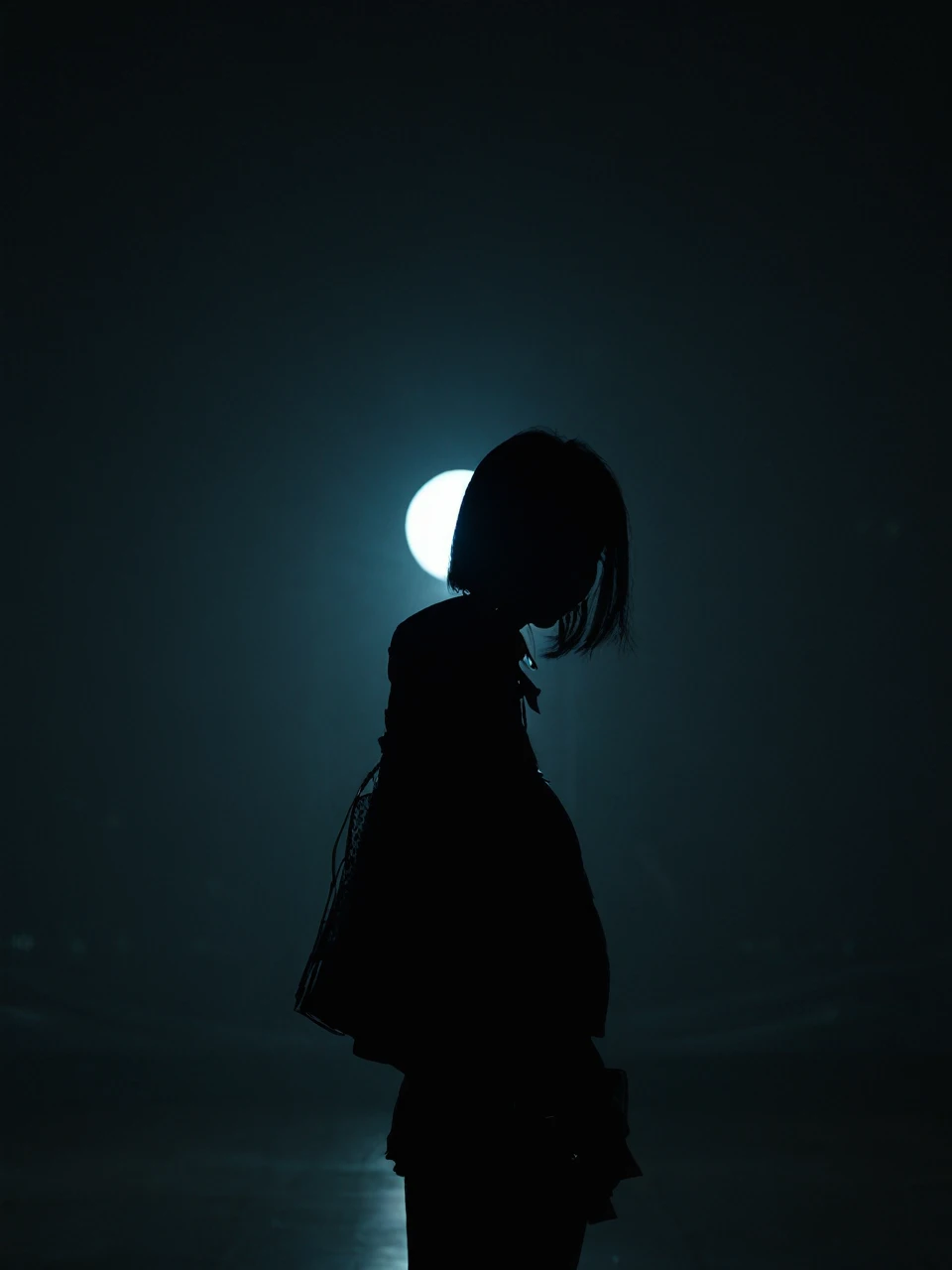 dark部屋に佇む5人の女性, unlimited, Generic KPOP, silhouette, , unlimited, Backlight, dark、Spotlight