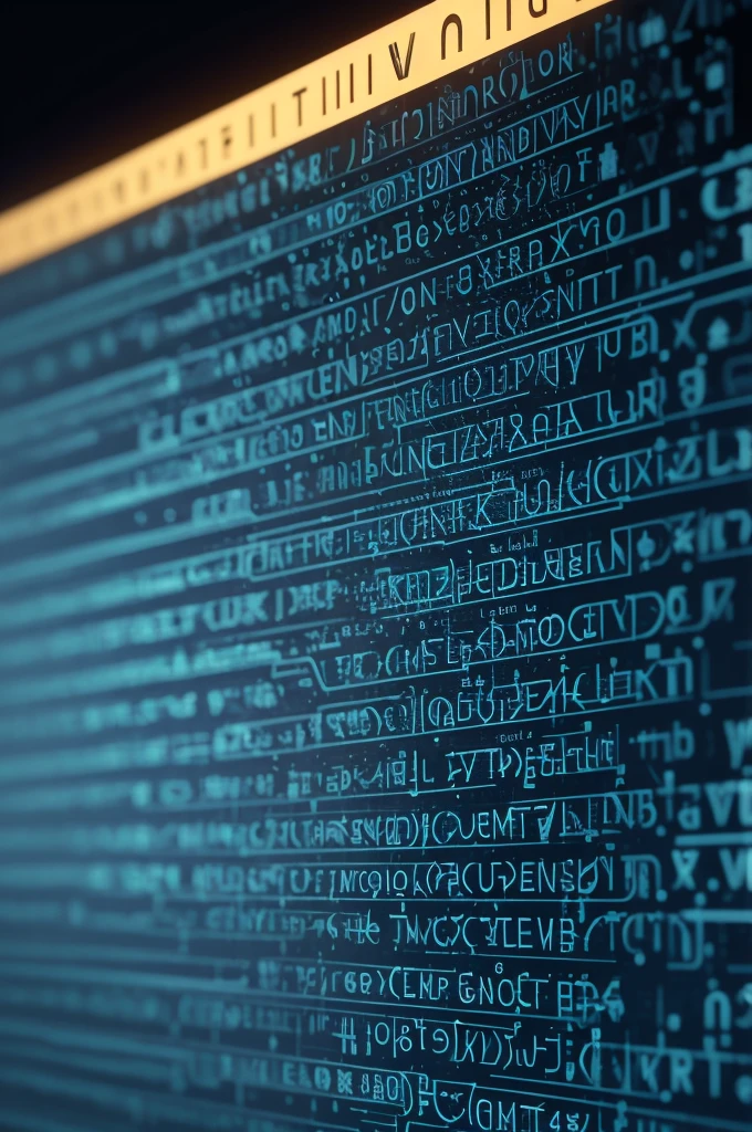 Create a hack image full of encryption code