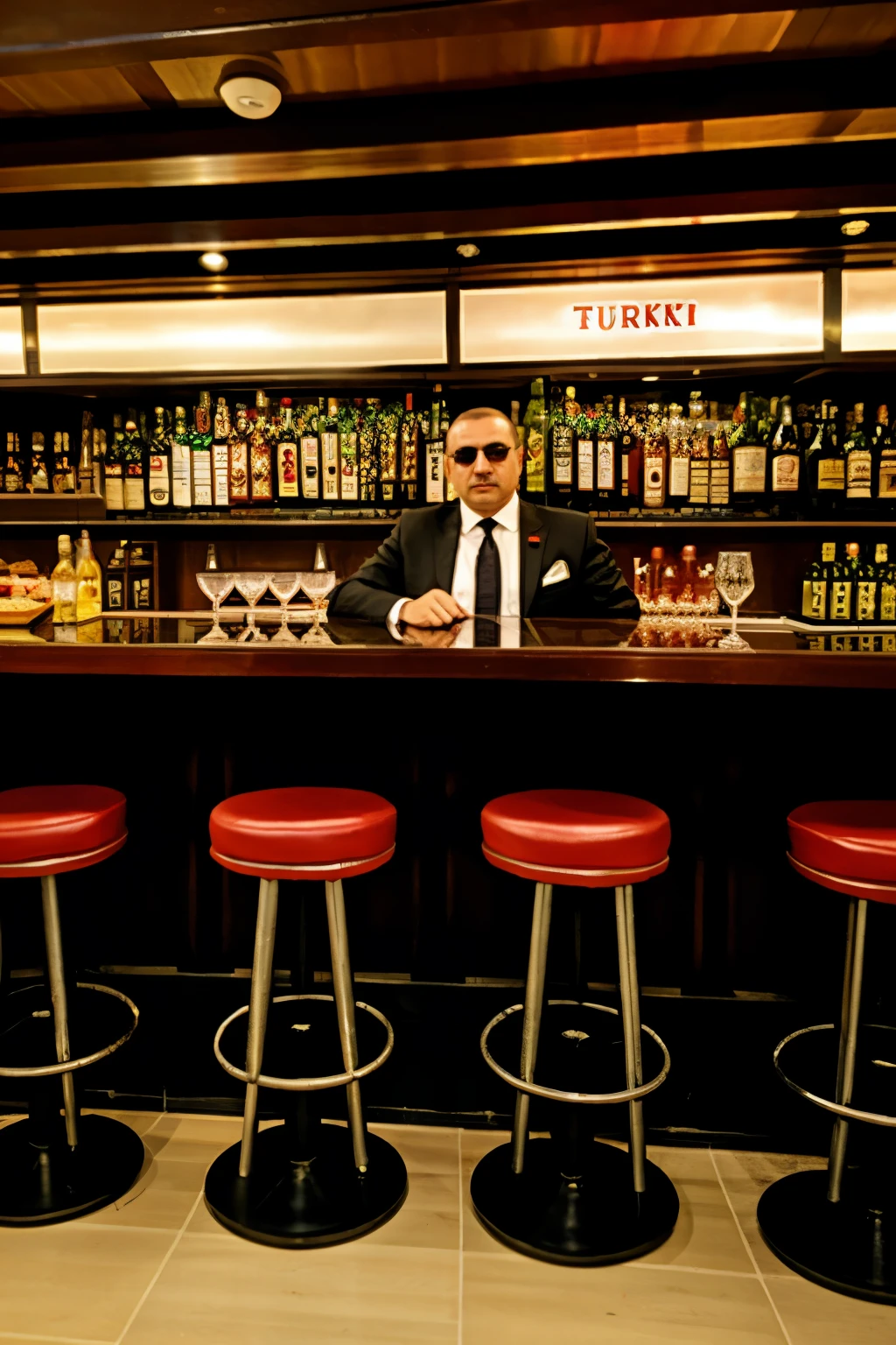 turkish mafia in the underground bar