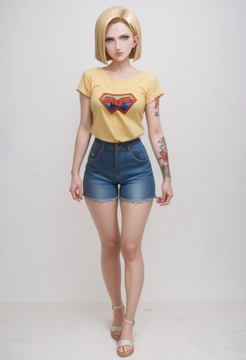 Girl in yellow shirt with tattoo on arm、Pokemon Misty、Short full body portrait!、Faye Valentine from Cowboy Bebop、Full Body Art、Android 18、saint seiya girl、woman主人公 👀 :8、woman、Ann Takamaki from Persona 5、Real-life photos
