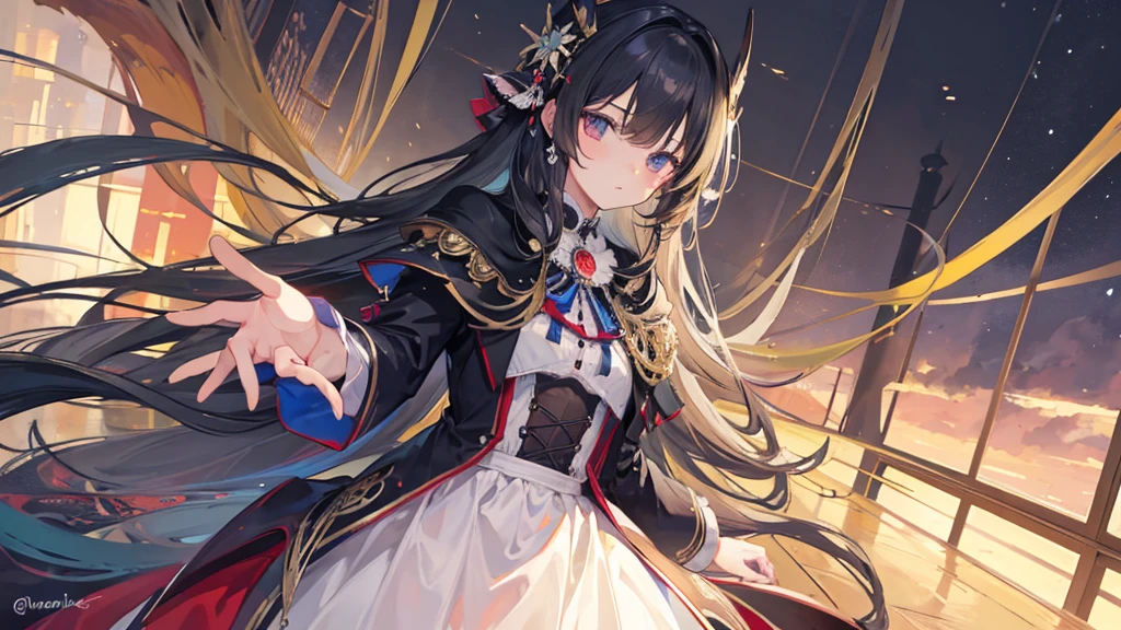 ((Highest quality)), ((masterpiece)), (detailed),Quiet Night