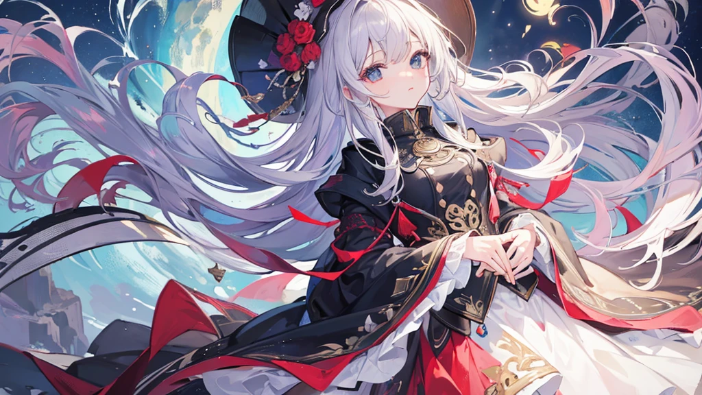 ((Highest quality)), ((masterpiece)), (detailed),Quiet Night