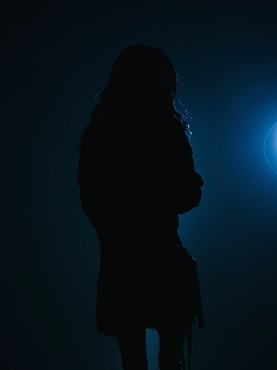 薄dark部屋に佇む5人の女性, unlimited, Generic KPOP, silhouette, , unlimited, Backlight, dark、Spotlight