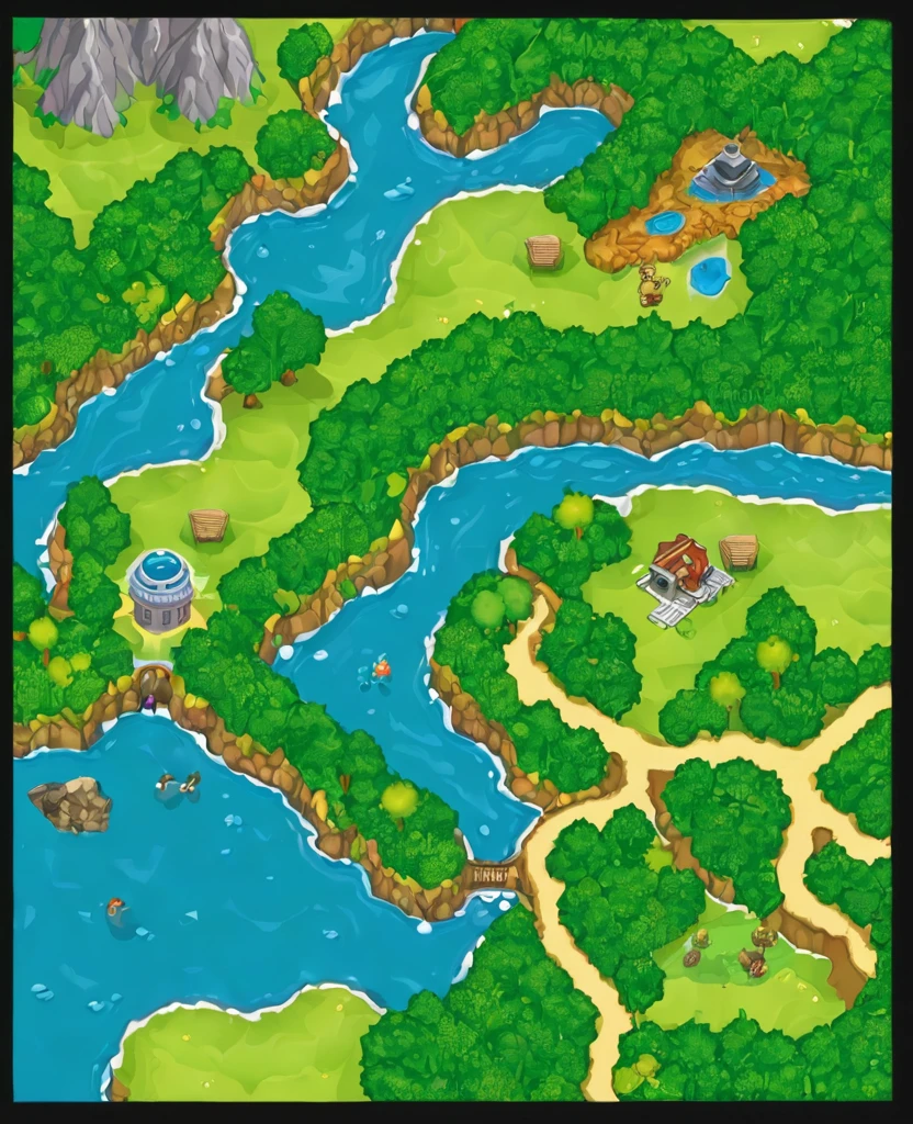 Create a map for my video game 