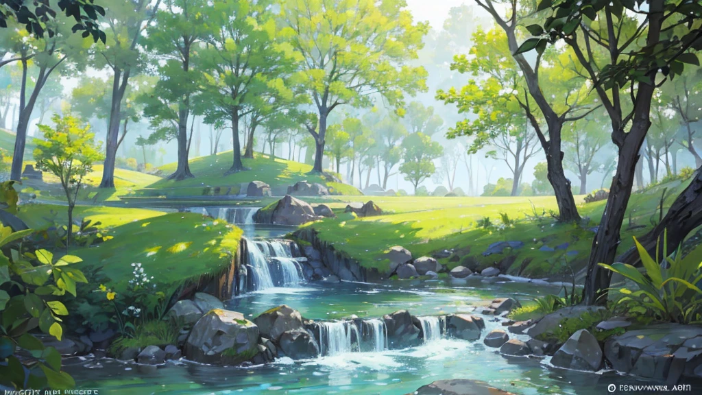 ((Highest quality)), ((masterpiece)), (detailed),Nature Serenity Peace