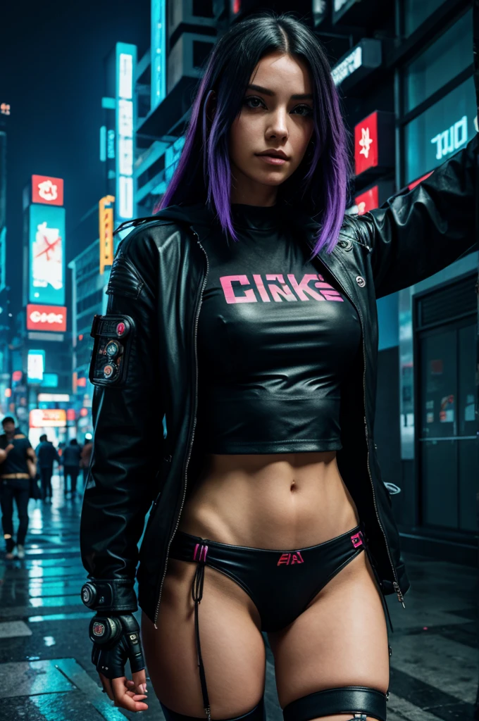 cyberpunk girl