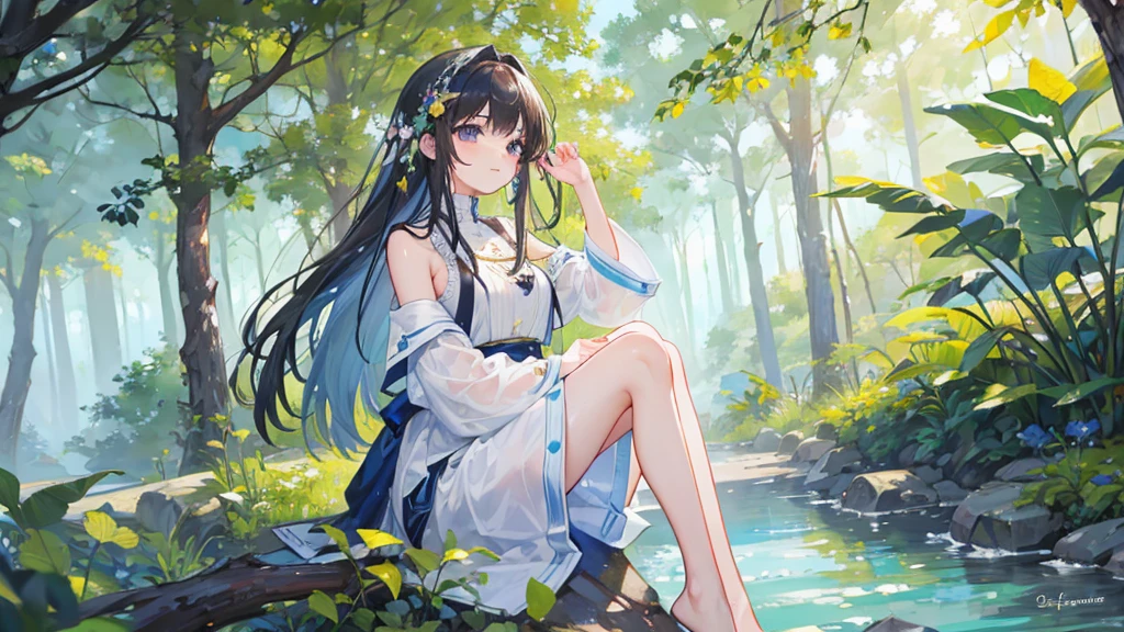 ((Highest quality)), ((masterpiece)), (detailed),Nature Serenity Peace