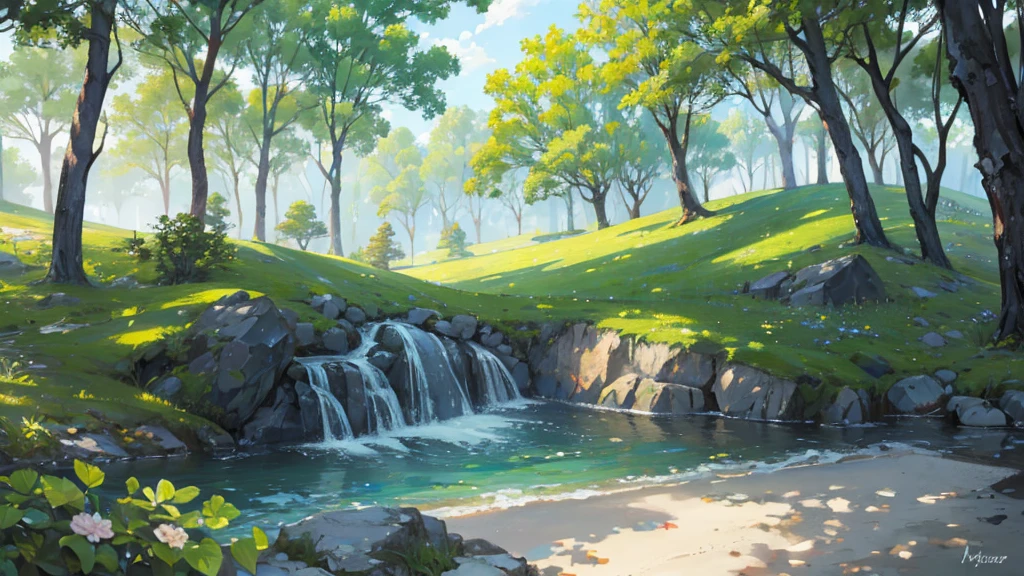 ((Highest quality)), ((masterpiece)), (detailed),Nature Serenity Peace