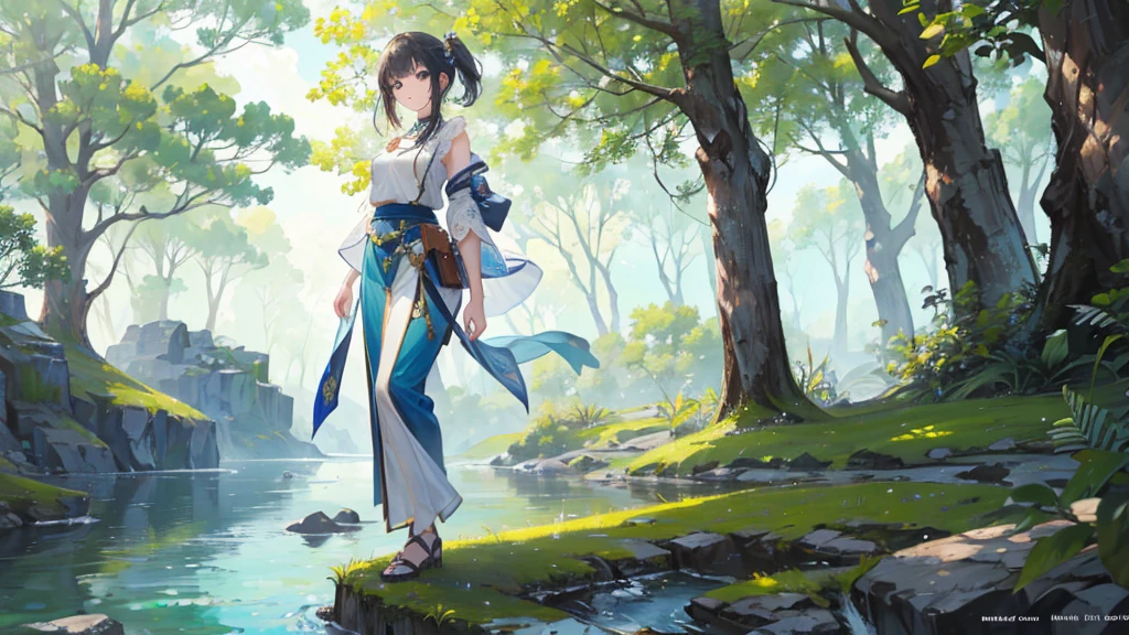 ((Highest quality)), ((masterpiece)), (detailed),Nature Serenity Peace