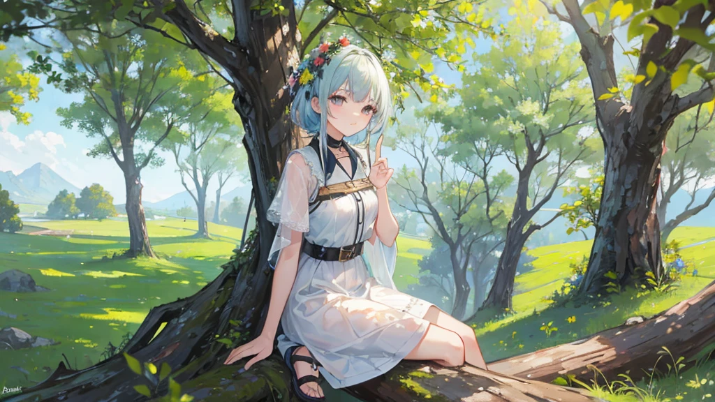 ((Highest quality)), ((masterpiece)), (detailed),Nature Serenity Peace