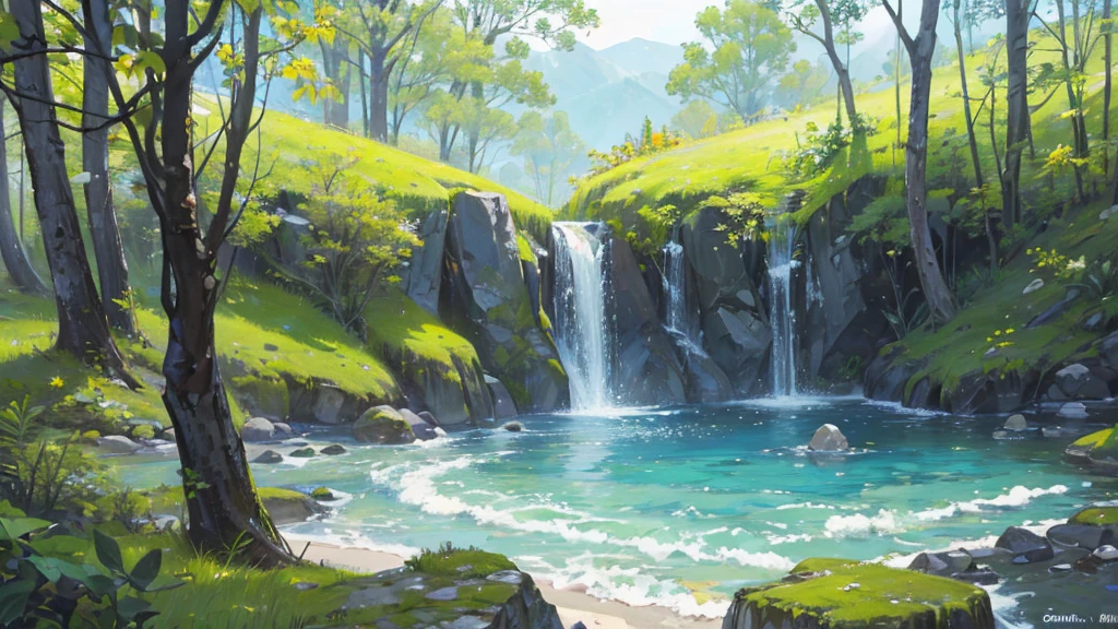 ((Highest quality)), ((masterpiece)), (detailed),Nature Serenity Peace