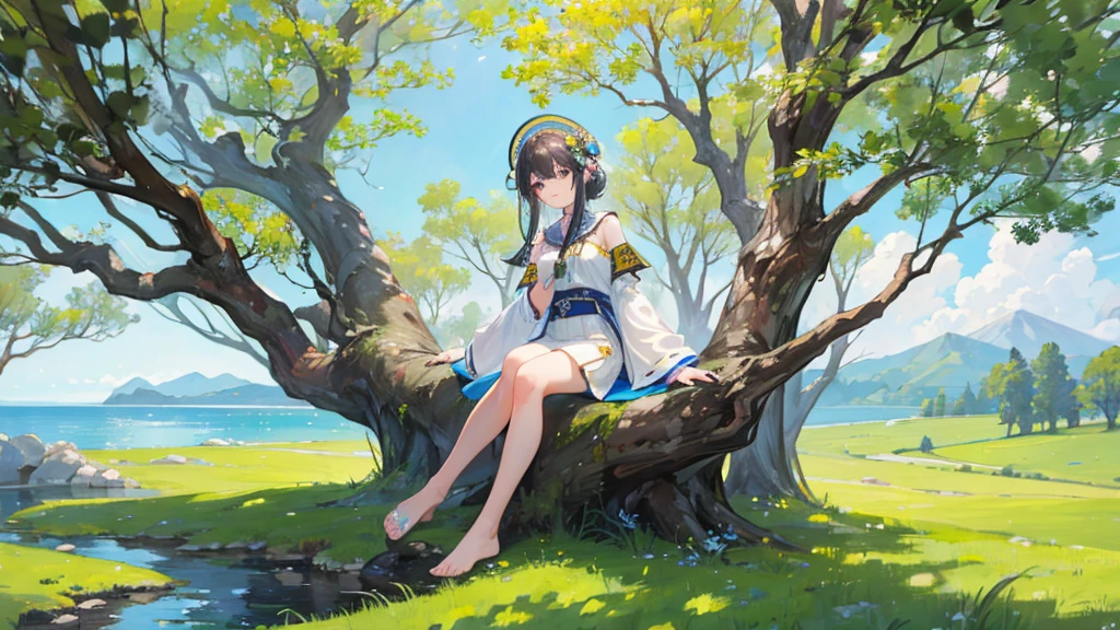 ((Highest quality)), ((masterpiece)), (detailed),Nature Serenity Peace