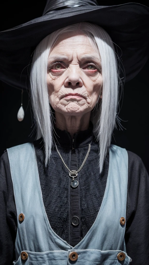 witch　Grandmother　ugly　Odd Eye　Creepy　Overall dim