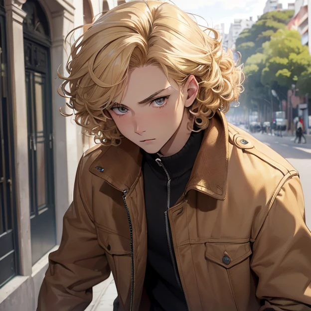 (master piece, best high quality image, very good detailed image, very good detailed character, very good detailed background, very detailed textures, carefully detailed and textures, character alone)
{{((1:character: 17 years old blonde boy, (half-fair skin, brown eyes, blonde curly hair, scared face, paralized pose), (brown jacket), (buenos aires-argentina street))}}