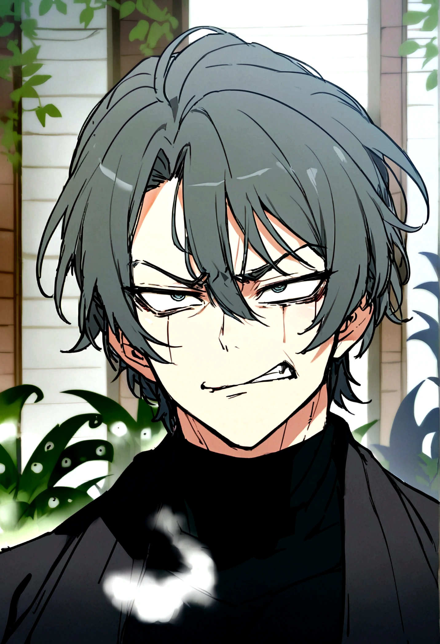 ((Man)),((tanned skin)),((Mad eyes)),((tall)),((muscular))