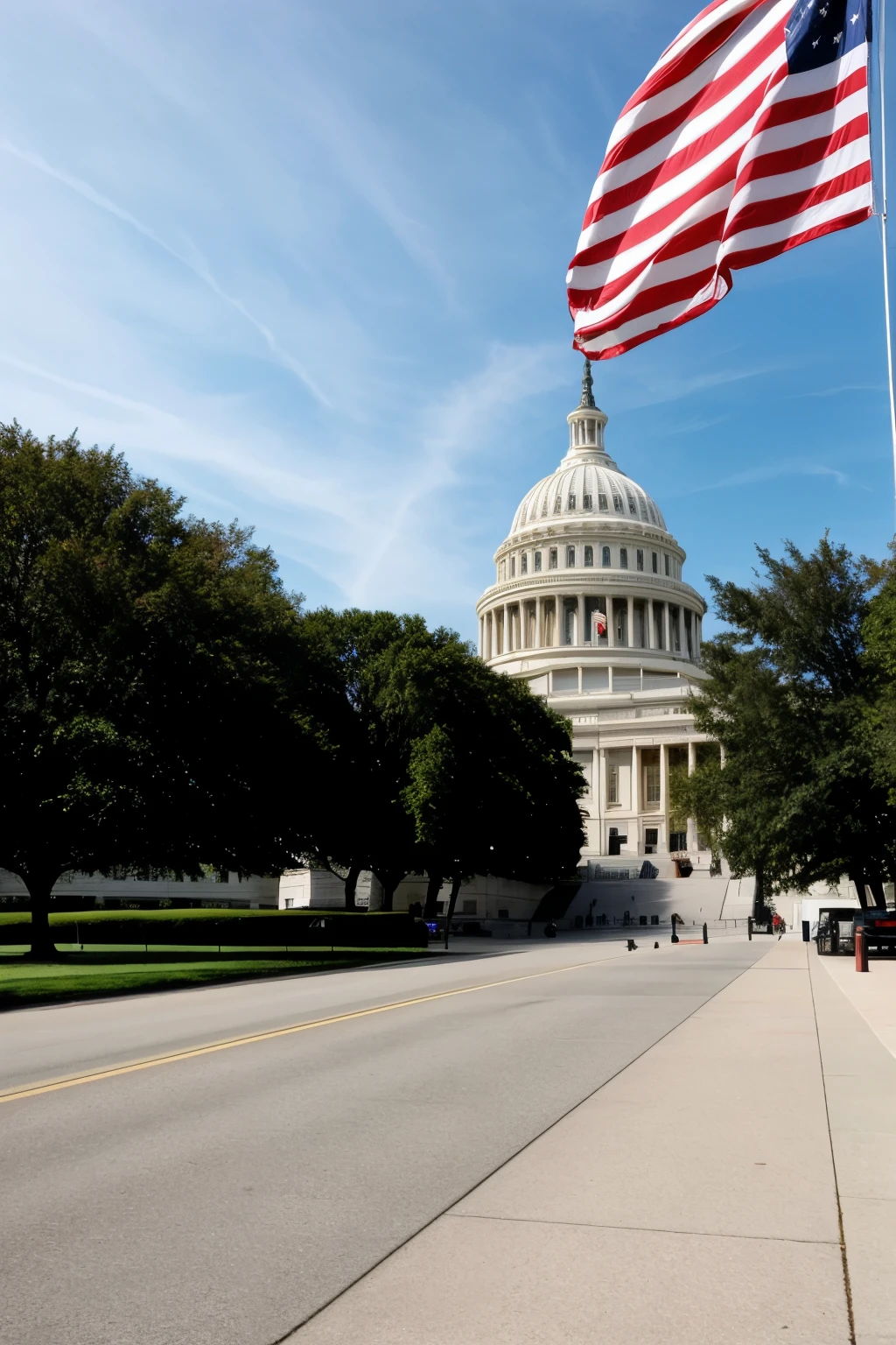 American government,The flag is more obvious