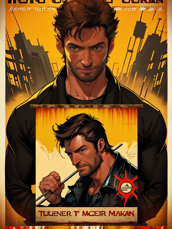 Hugh Jackman as wolverine, vhs effect, (poster:1.6), poster on wall, nostalgia, movie poster, portrait, close up
(skin texture), intricately detailed, fine details, hyperdetailed, raytracing, subsurface scattering, diffused soft lighting, shallow depth of field, by (Oliver Wetter)