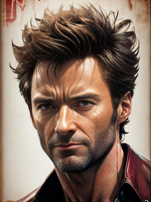 Hugh Jackman as wolverine, vhs effect, (poster:1.6), poster on wall, nostalgia, movie poster, portrait, close up
(skin texture), intricately detailed, fine details, hyperdetailed, raytracing, subsurface scattering, diffused soft lighting, shallow depth of field, by (Oliver Wetter)