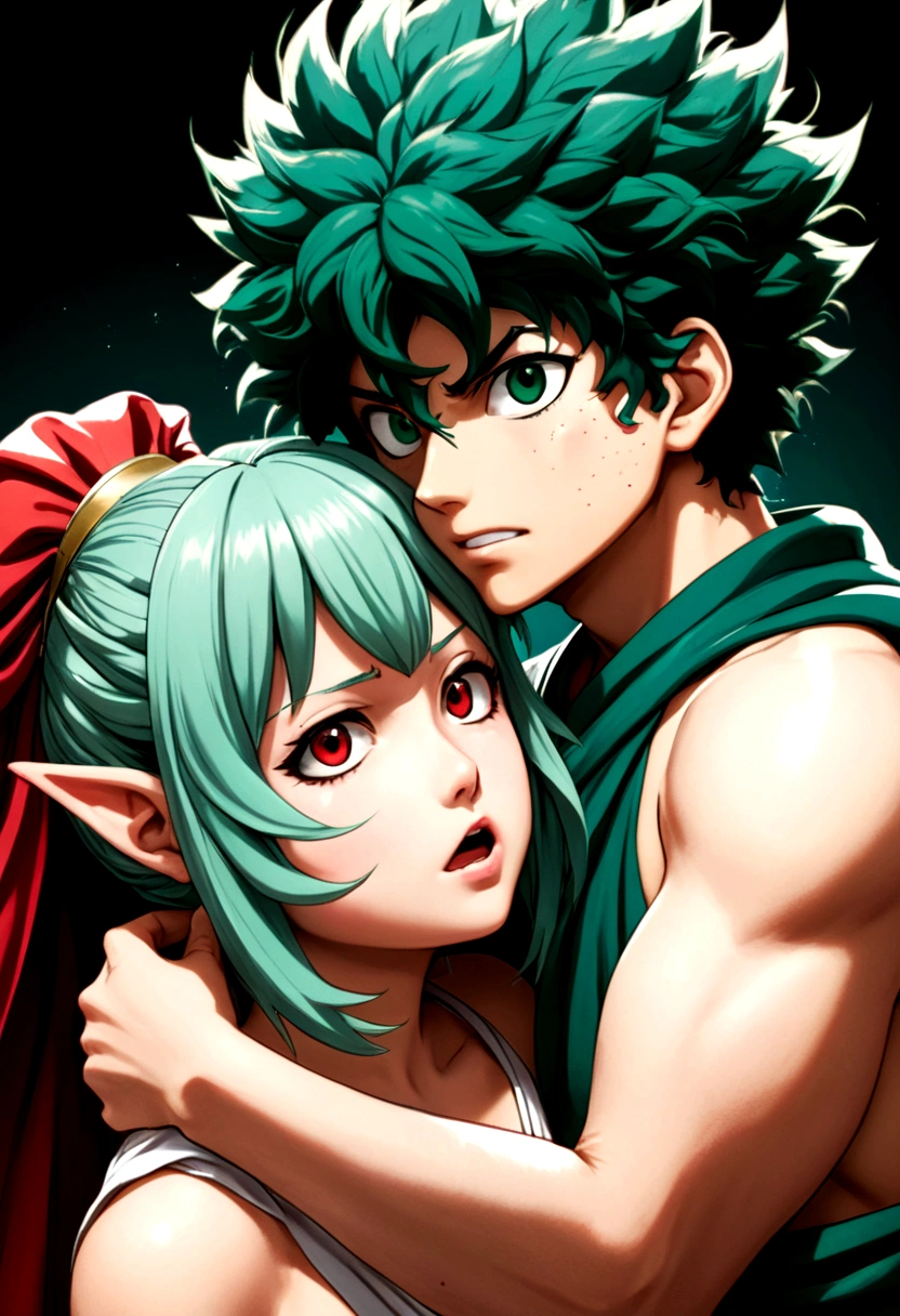 Toga himiko woman having sex with izuku midoriya villain from My villian gang