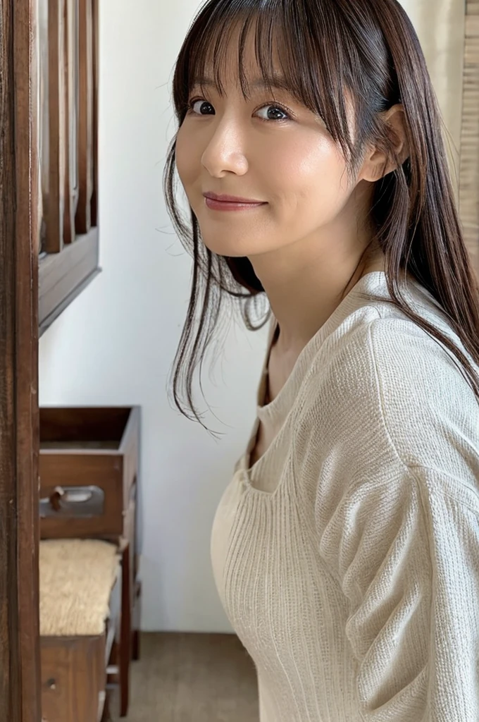 ((Highest quality)), ((masterpiece)), (detailed), Japanese,Mature Woman