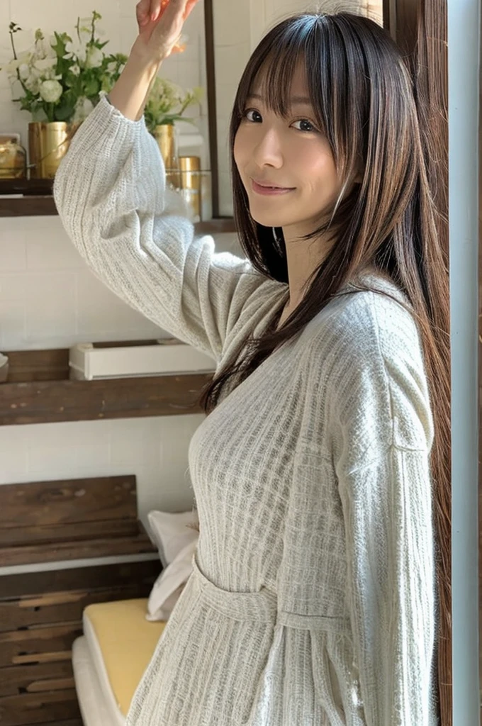 ((Highest quality)), ((masterpiece)), (detailed), Japanese,Mature Woman