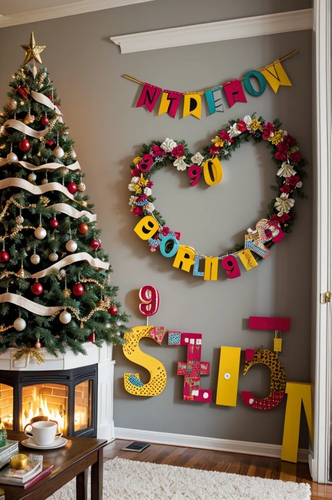 The number 904 decorated