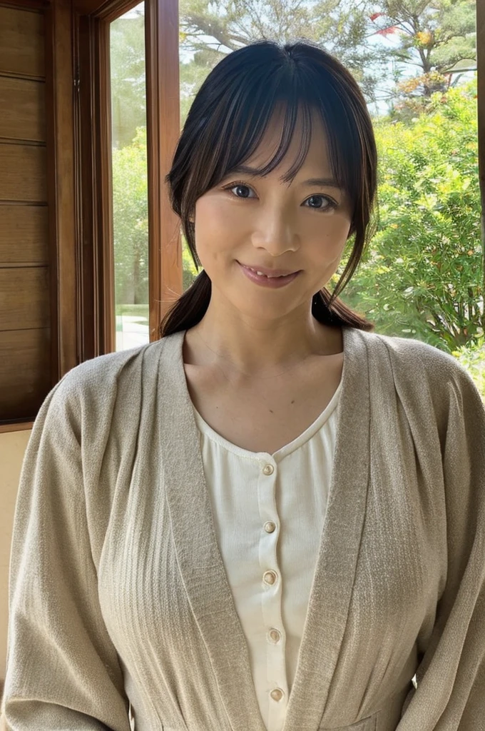 ((Highest quality)), ((masterpiece)), (detailed), Japanese,Mature Woman