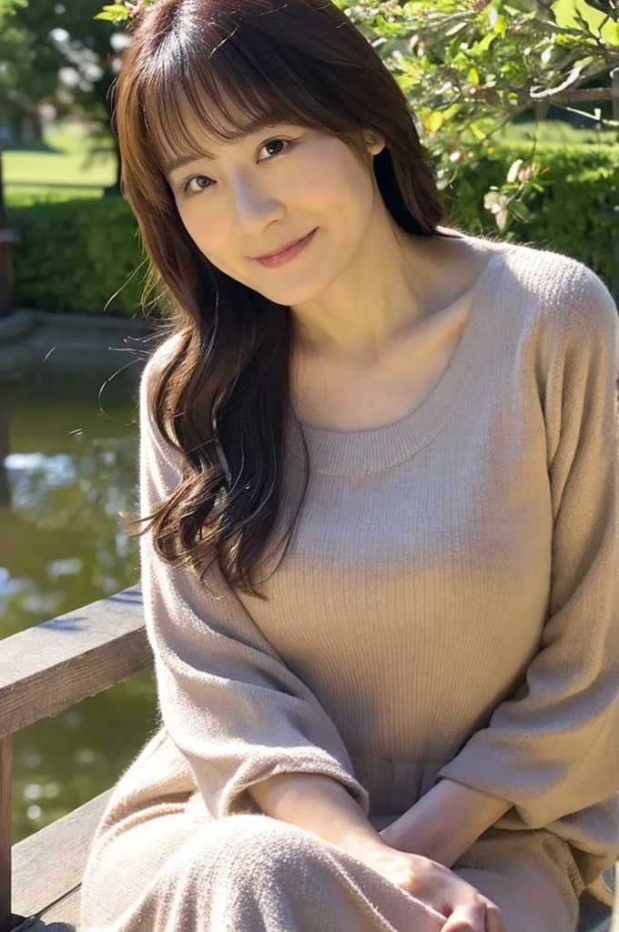 ((Highest quality)), ((masterpiece)), (detailed), Japanese,Mature Woman