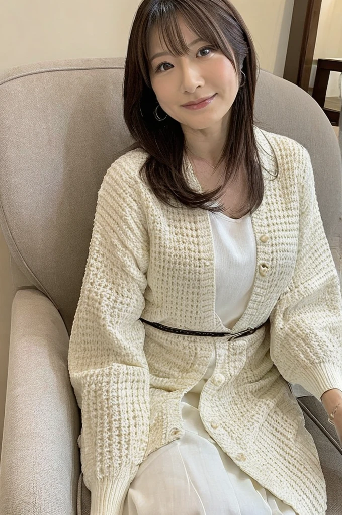 ((Highest quality)), ((masterpiece)), (detailed), Japanese,Mature Woman