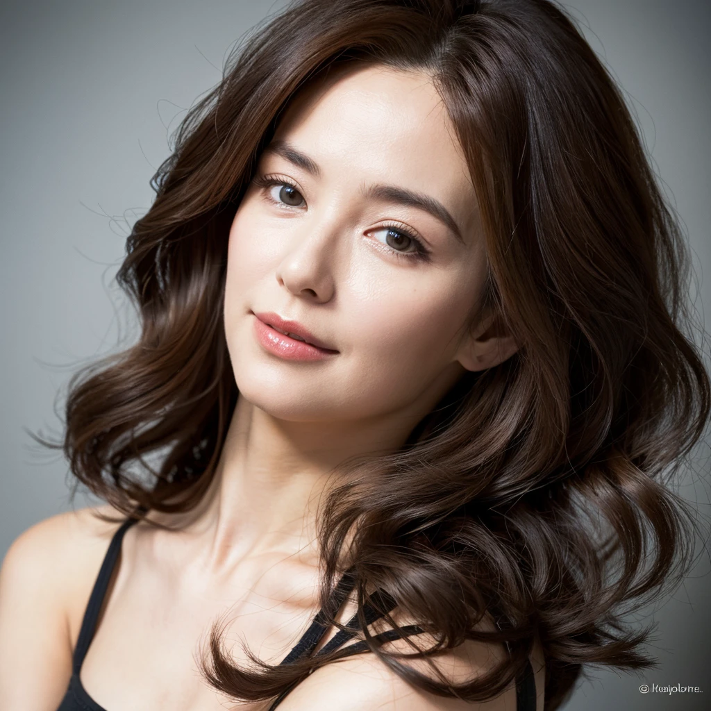 Beautiful mature woman with beautiful wavy long hair, Naughty Mature Woman, Ultra-high resolution,(Realistic:1.4), ((Highest quality)), ((masterpiece)), (be familiar with),